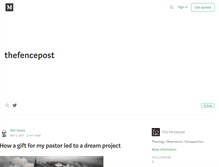 Tablet Screenshot of fencepostblog.com